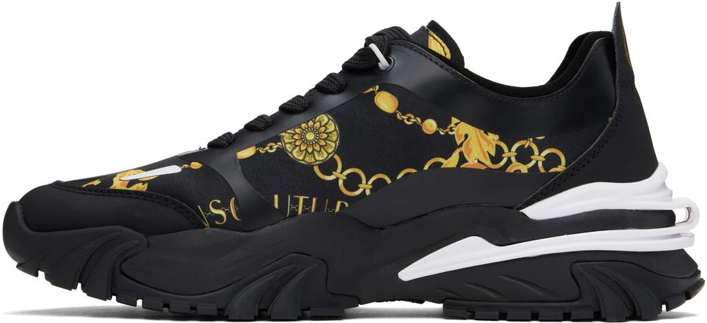 Versace Black Trail Trek Chain Couture Sneakers 3