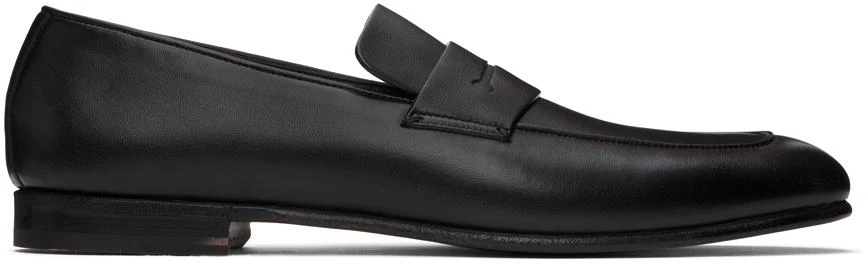 Zegna Black 'L'Asola' Loafers 1