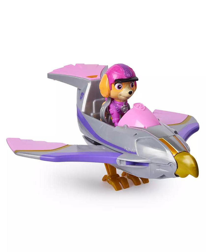 Paw Patrol Jungle Pups, Skye Falcon Vehicle, Toy Jet with Collectible Action Figure