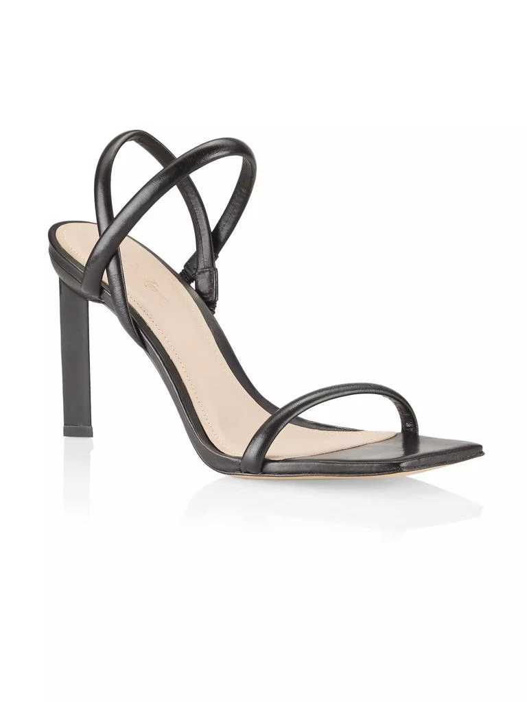 Saks Fifth Avenue COLLECTION Strappy Leather Heels 2