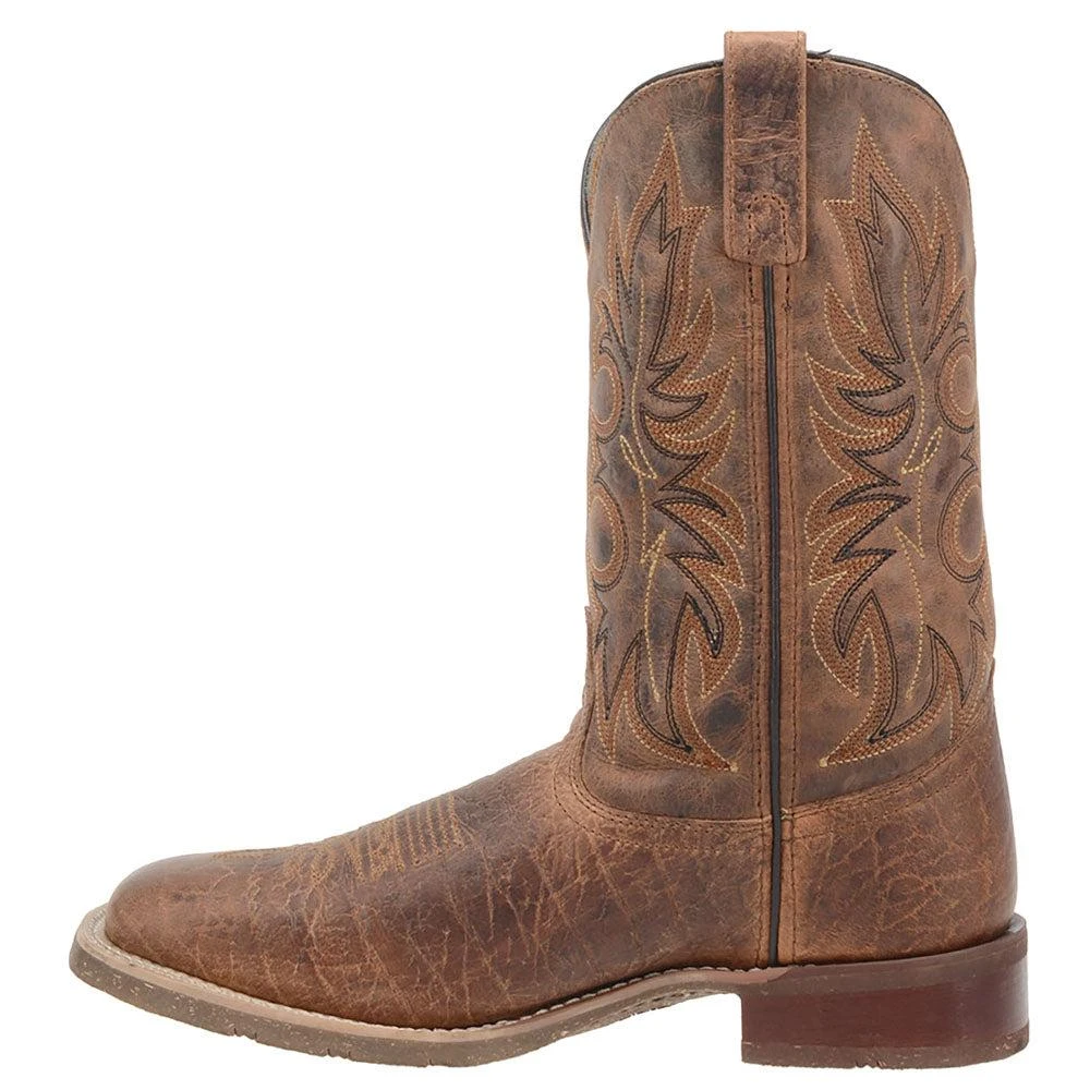Laredo Durant Graphic Square Toe Cowboy Boots 3