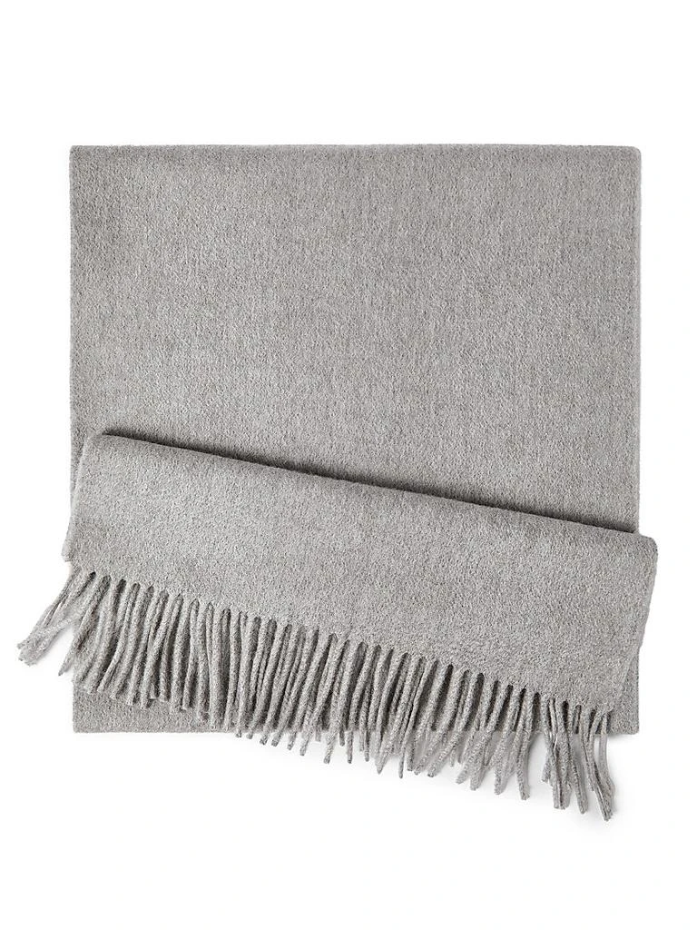 Brunello Cucinelli Cashmere Double Knit Scarf