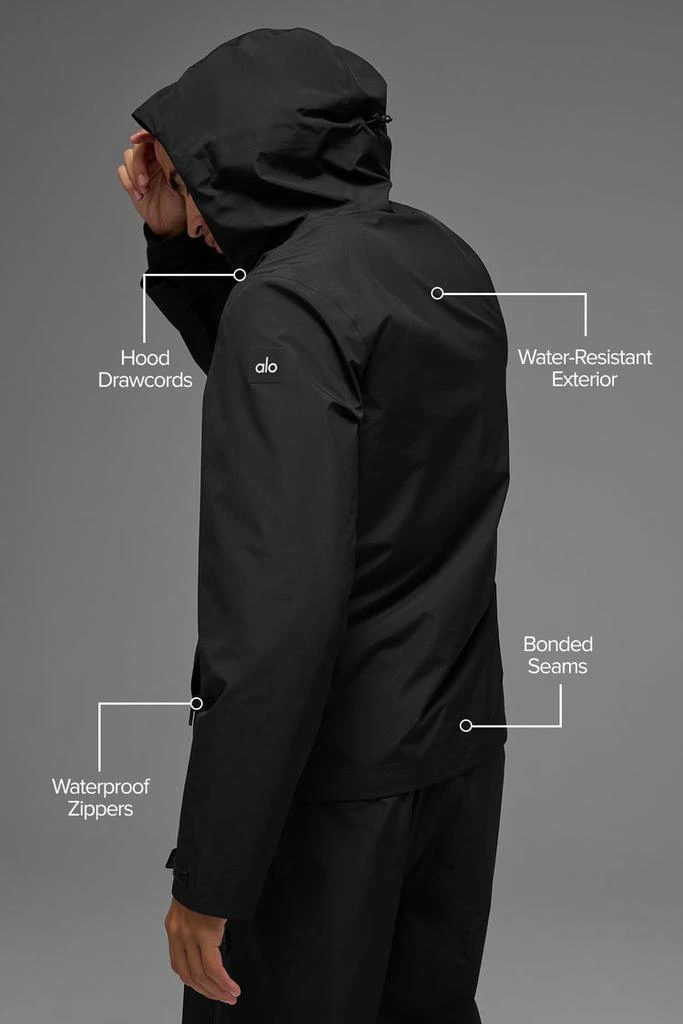 Alo Alpha Shell Jacket - Black 2