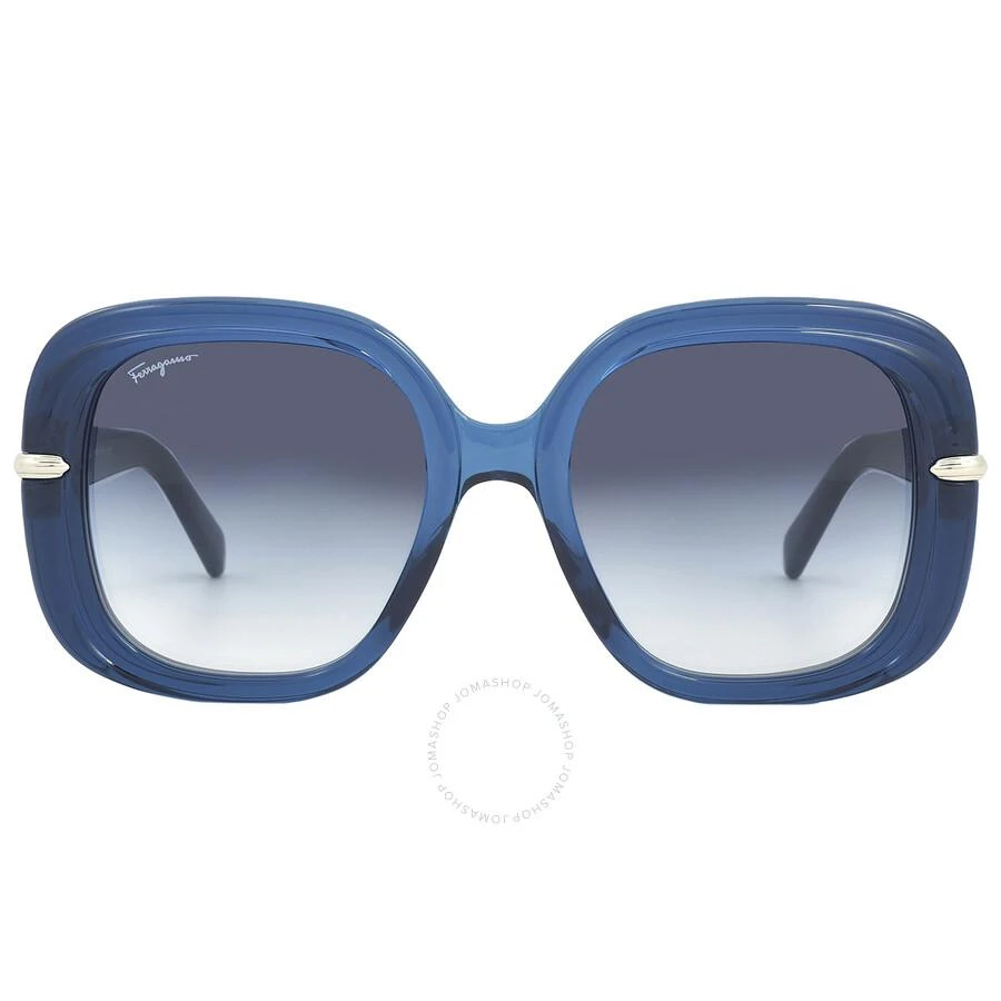 Salvatore Ferragamo Salvatore Ferragamo Blue Gradient Butterfly Ladies Sunglasses SF1058S 445 54 1