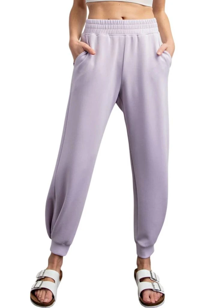 RAE MODE Modal Jogger Pants In Lavender 1