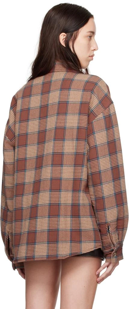 GUESS USA Red Padded Flannel Overshirt 3