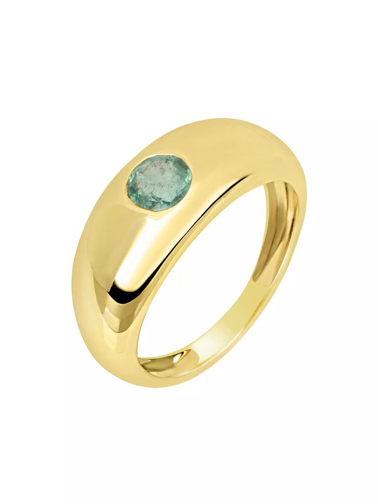 Meira T 14K Yellow Gold &amp; Emerald Ring