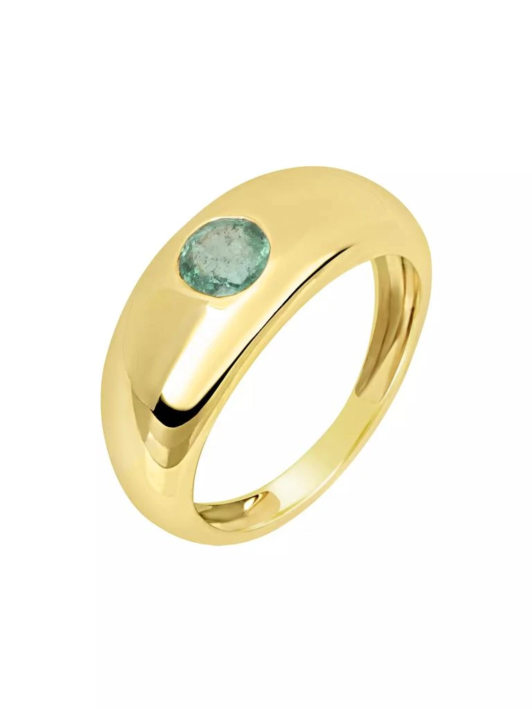 Meira T 14K Yellow Gold & Emerald Ring 1