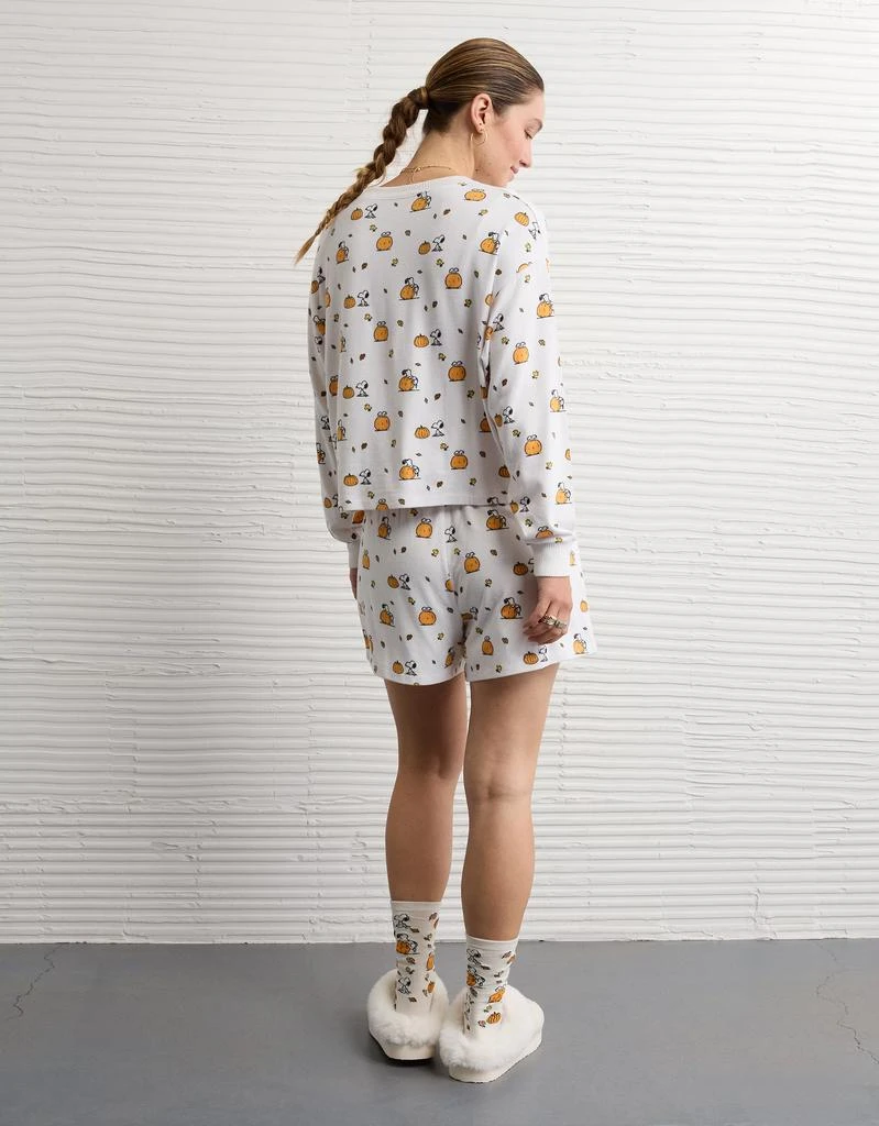 AE AE Luxe Plush Snoopy Halloween PJ Set 2