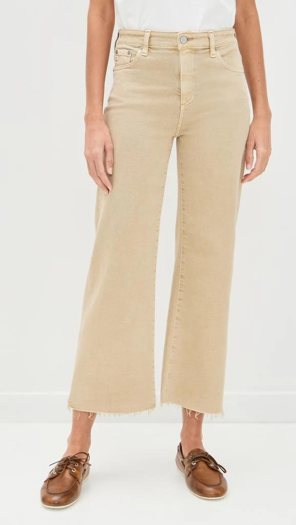 AG Saige Wide Leg Crop Jeans 6