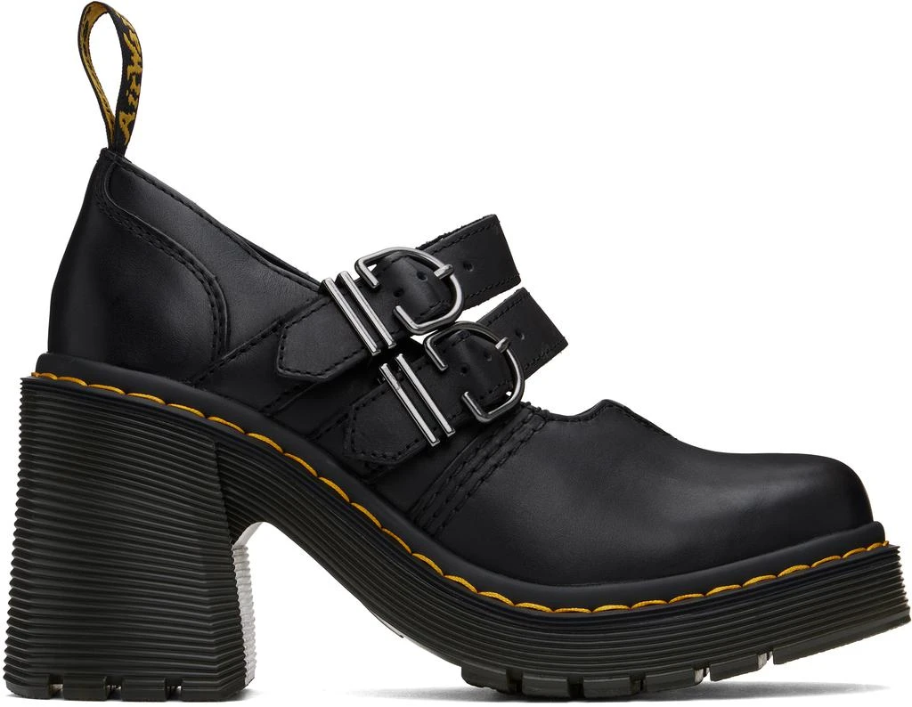 Dr. Martens Black Eviee Heels 1