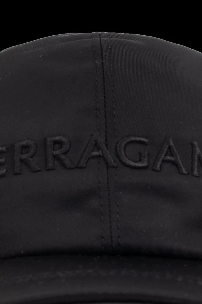 Salvatore Ferragamo Ferragamo Logo Embroidered Baseball Cap 3
