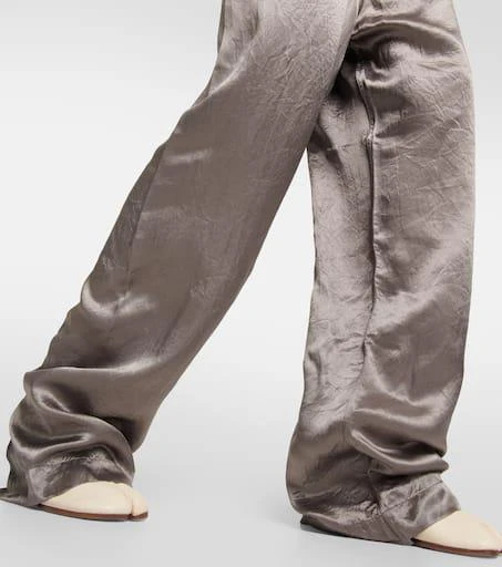 MAISON MARGIELA Satin pajama bottoms 5