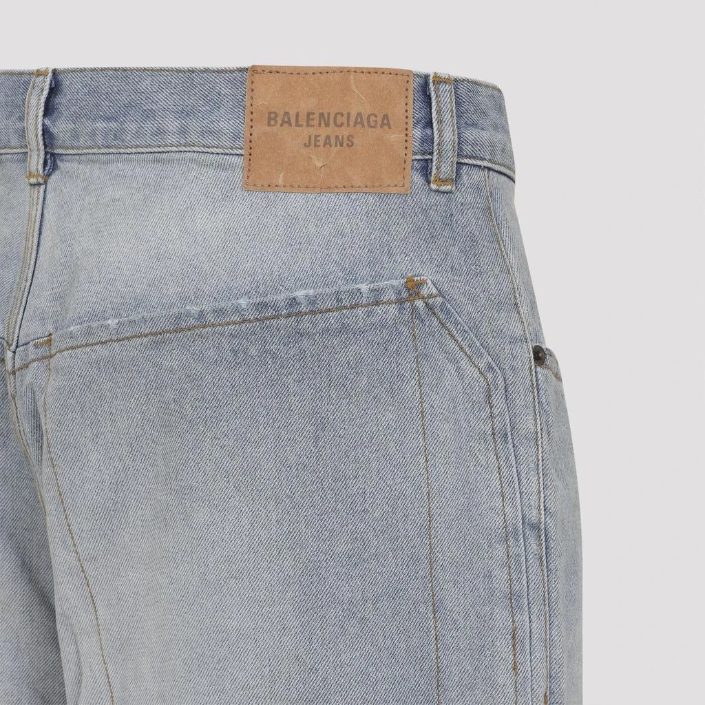 Balenciaga Balenciaga Distressed Baggy Jeans 3