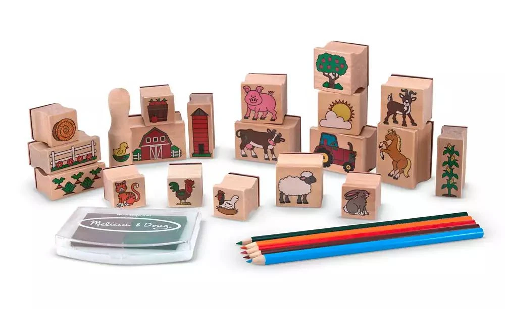Melissa & Doug Stamp A Scene Farm 1