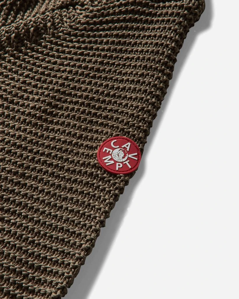 Cav Empt Men's Cotton Zip Up Knit Khaki 4