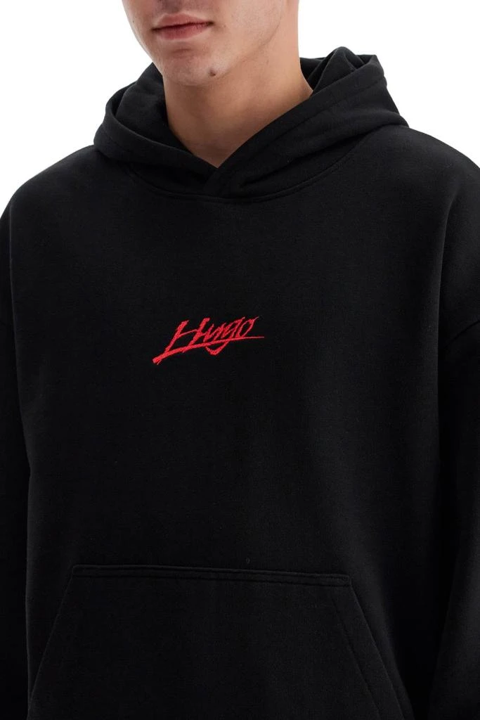 Hugo Boss Hooded Sweatshirt With 4