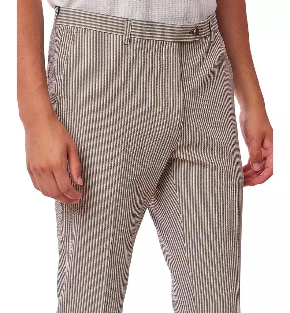 Paisley & Gray Men's Downing Slim Fit Seersucker Pants 3