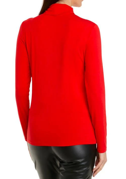 JONES NEW YORK New York Womens Long Sleeve Turtleneck Top 2