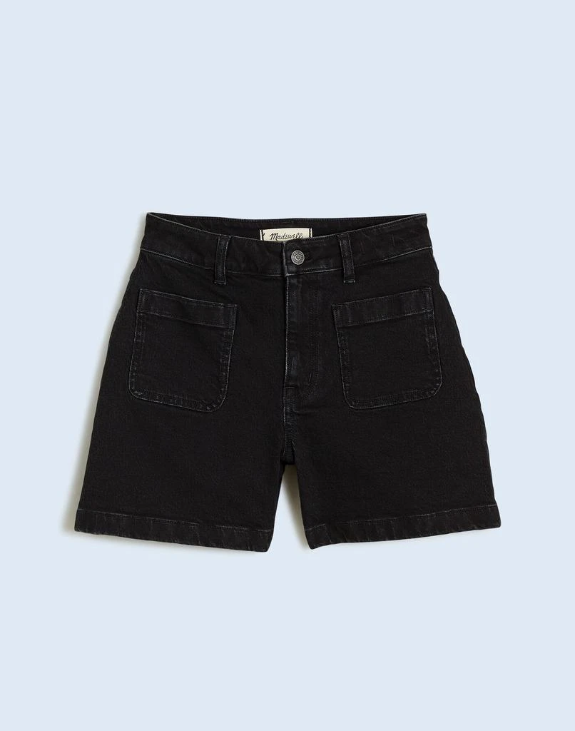 Madewell The Curvy Denim Emmett Short: Patch Pocket Edition 6