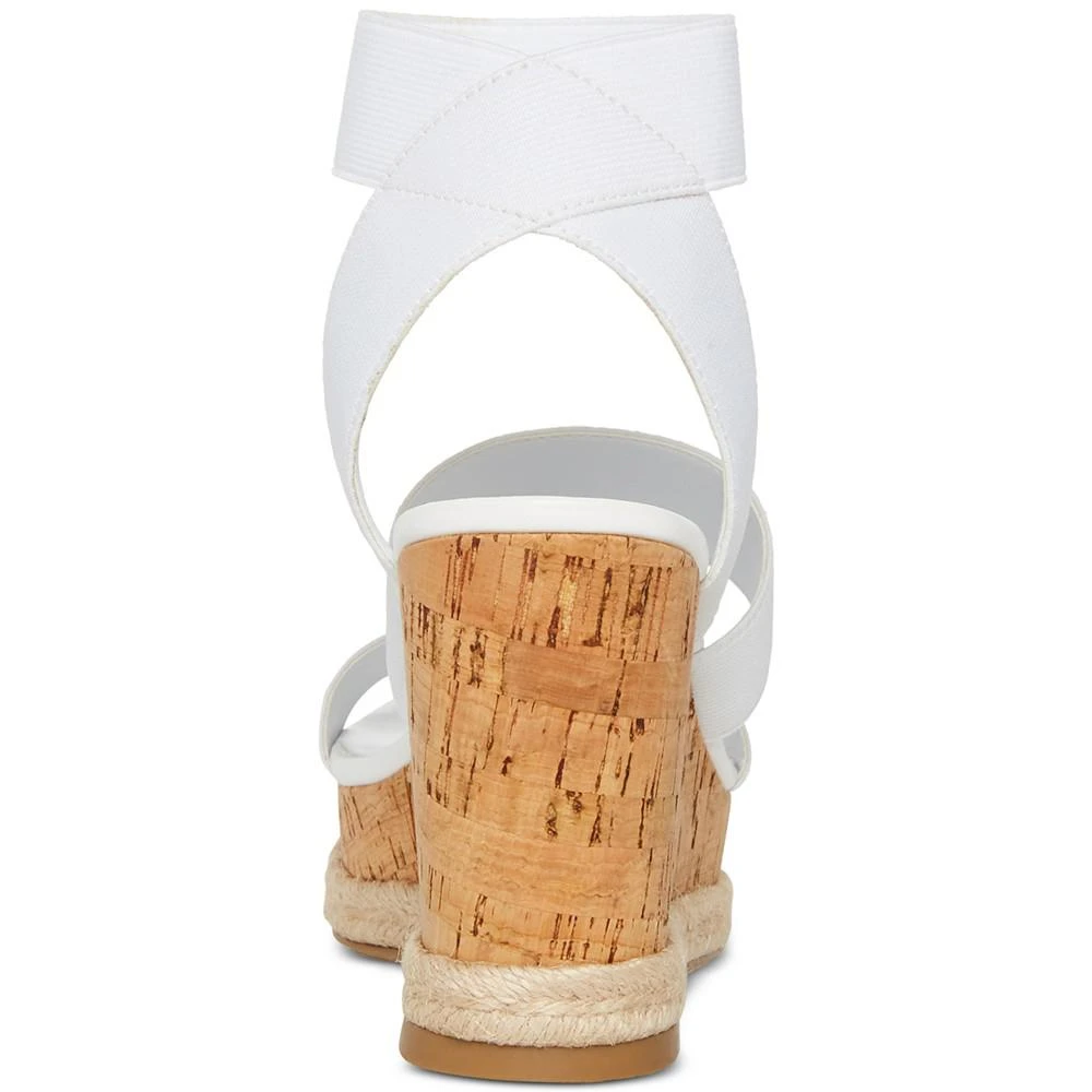 Madden Girl Maranda Stretch Ankle-Strap Platform Wedge Sandals 3