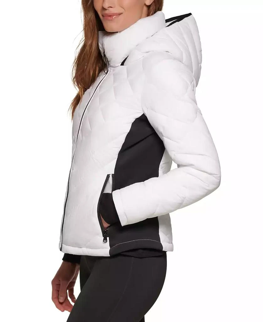 Calvin Klein Womens Side-Panel Hooded Packable Puffer Coat, Created for Macys 3