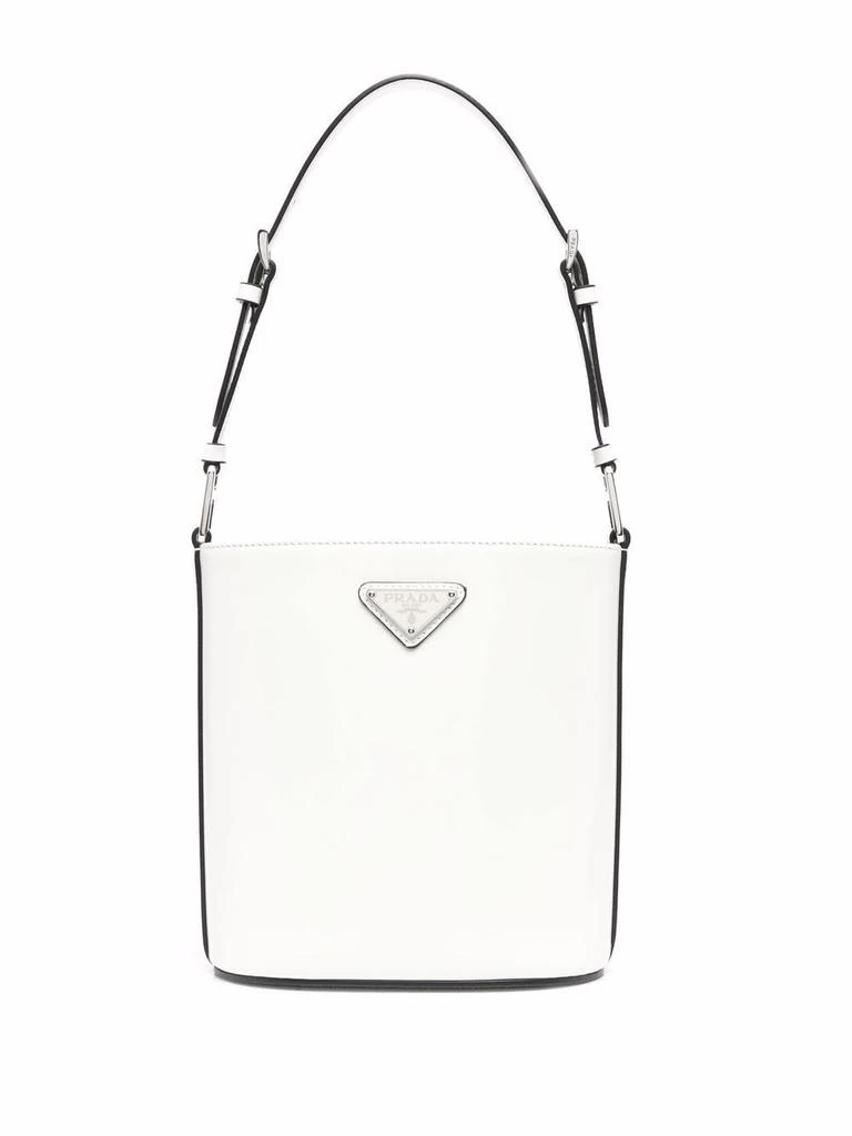 Prada Prada Logo Plaque Buckle Bag 1