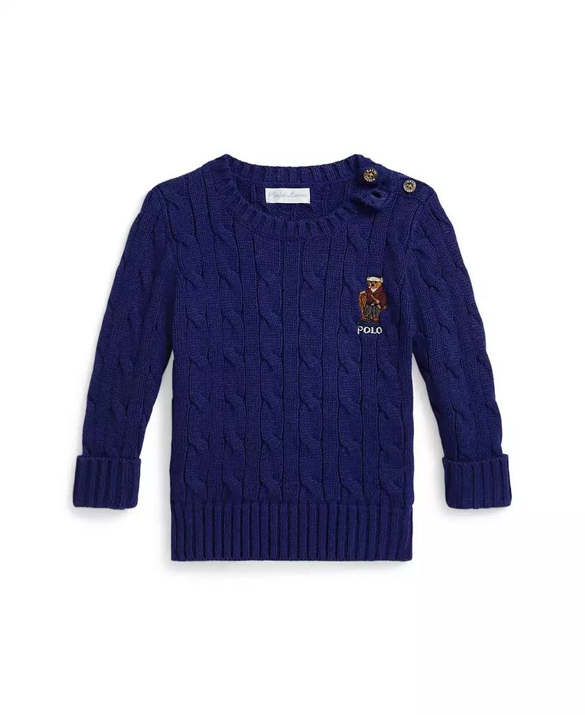 Ralph Lauren Baby Boys
 Cable-Knit Cotton Sweater