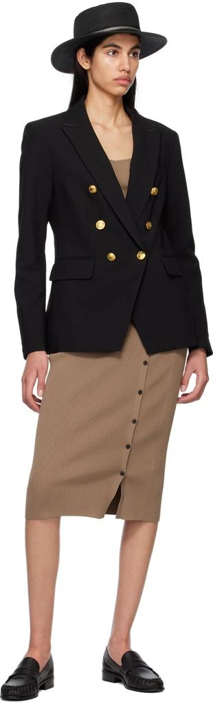 Rag & Bone Brown Asher Midi Skirt 4