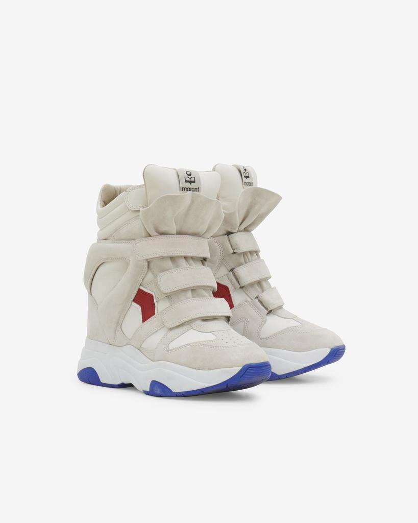 Isabel Marant ISABEL MARANT, BALSKEE SUEDE SNEAKERS - Women - White - 40