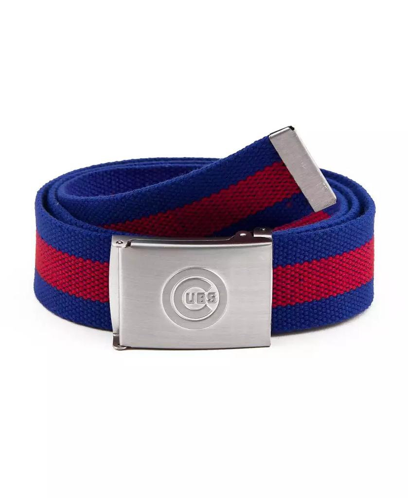 Eagles Wings Men's Chicago Cubs Fabric Belt
