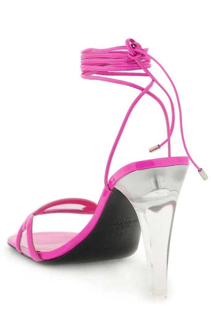 Valentino Valentino Square Toe Ankle Strap Sandals 2