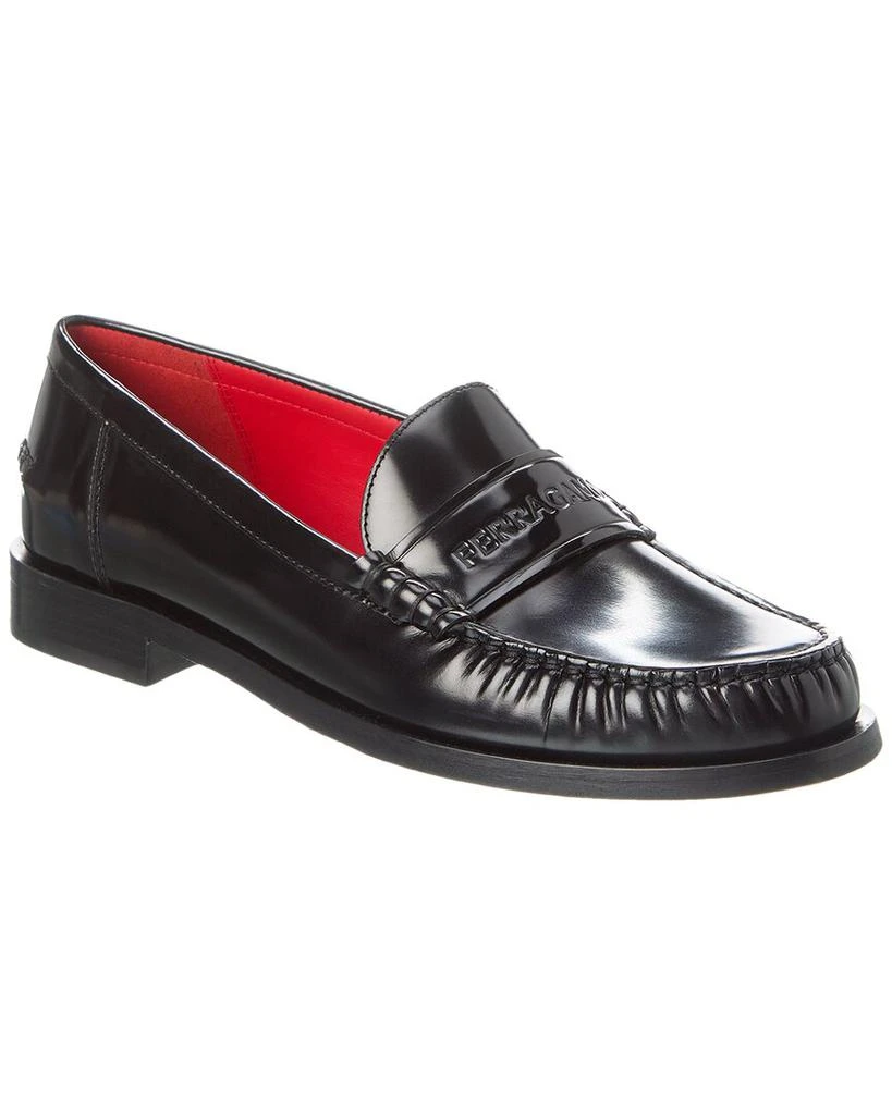 Salvatore Ferragamo Ferragamo Irina Leather Loafer 1