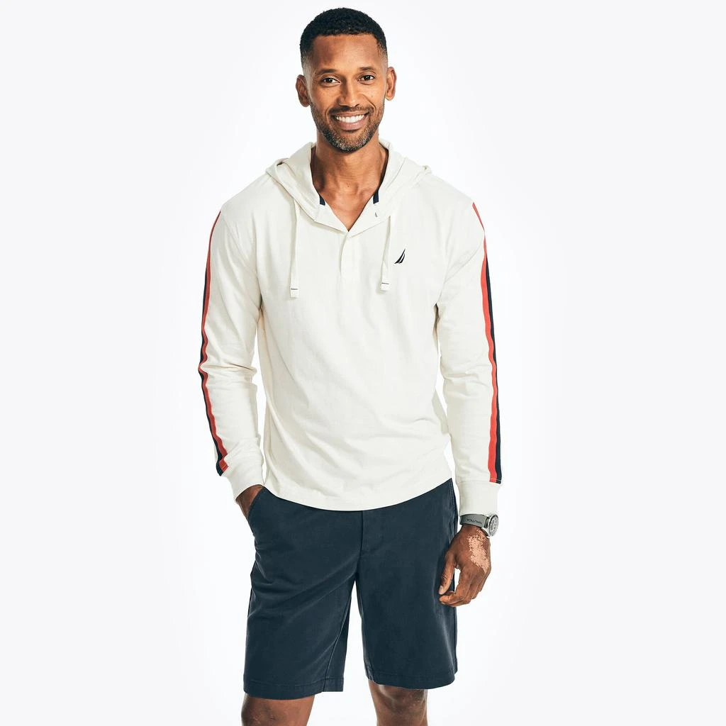 Nautica Mens Sustainably Crafted Pullover Hoodie 1