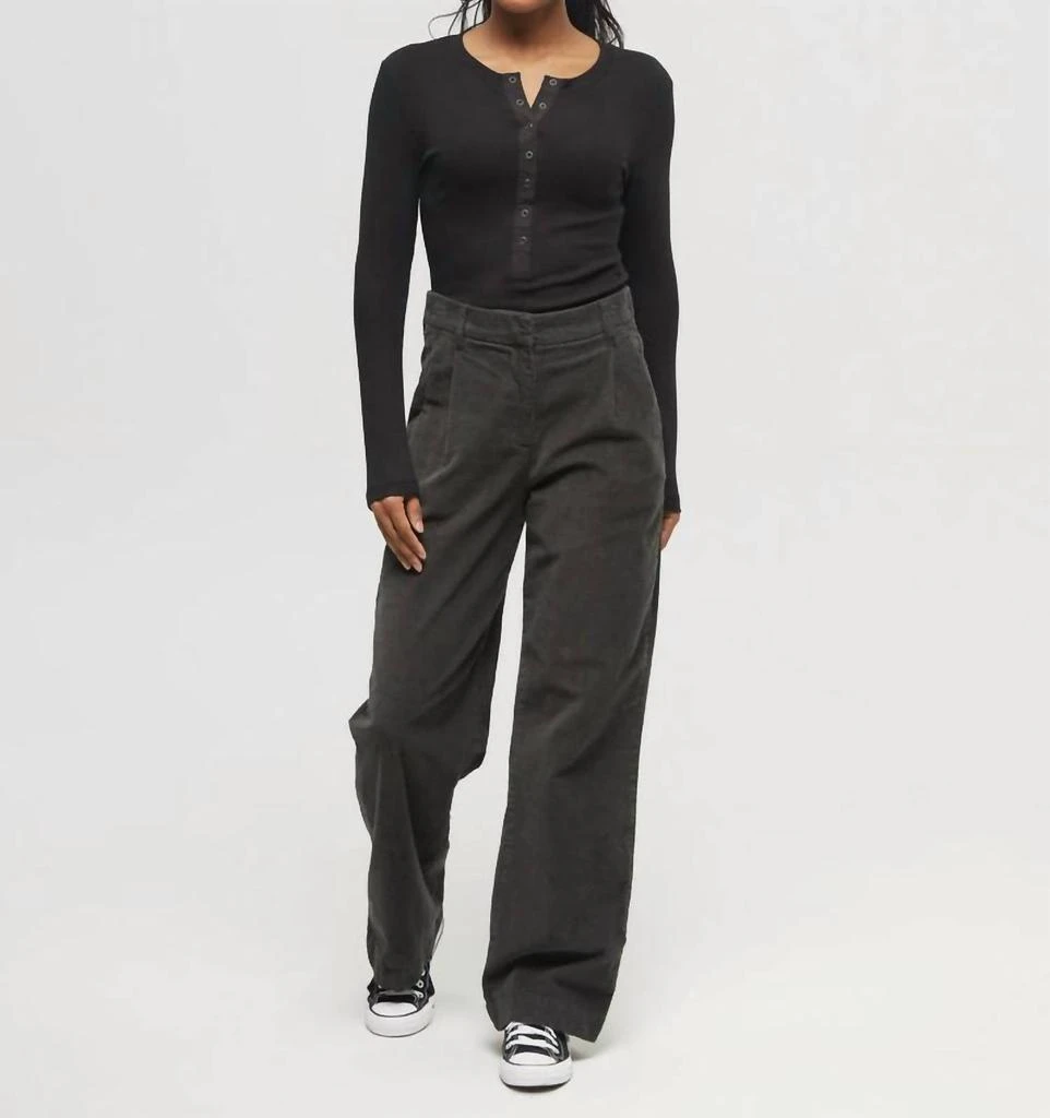 tentree Tentree - Ecostretch Corduroy Straight Leg Pant 4