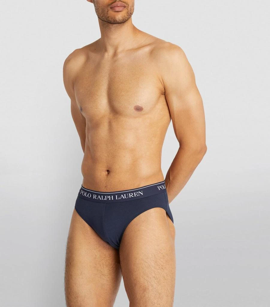 Ralph Lauren Stretch-Cotton Low-Rise Briefs (Pack of 3) 2