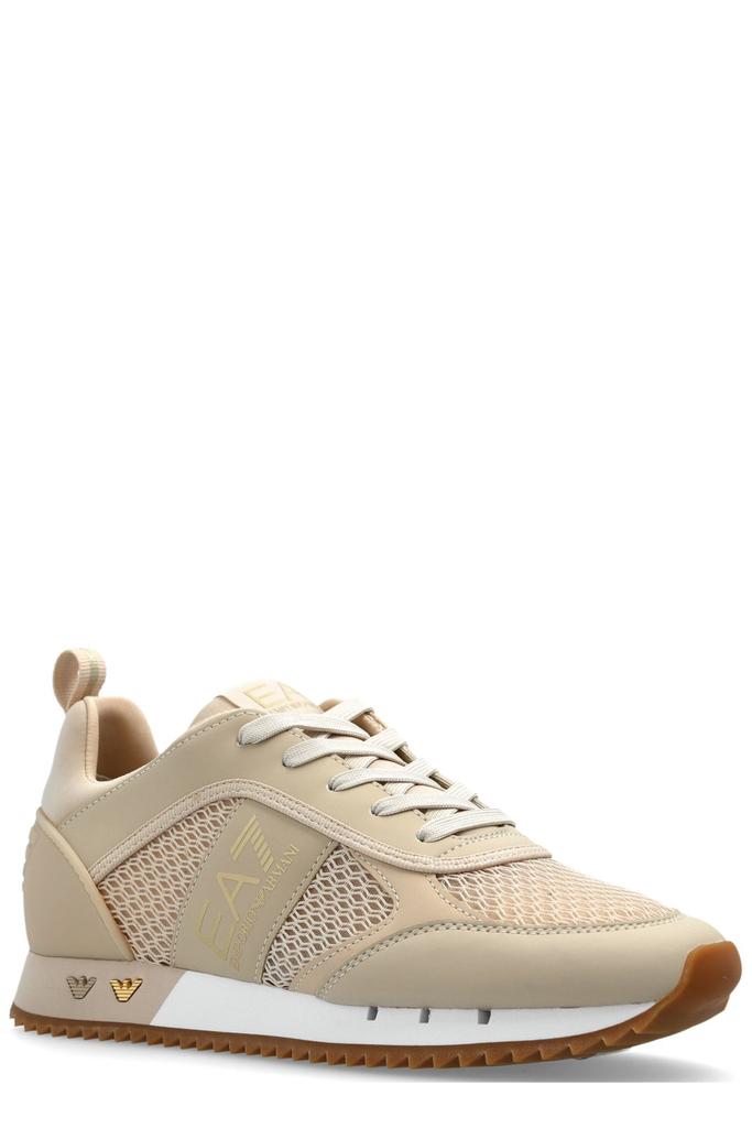 EA7 EMPORIO ARMANI Ea7 Emporio Armani Mesh Panelled Lace-Up Running Shoes