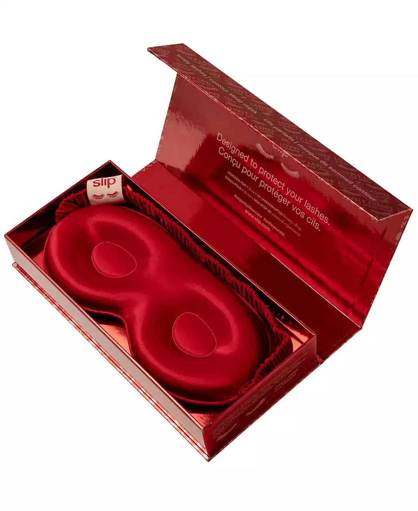 Slip Scarlet Pure Silk Contour Sleep Mask 4