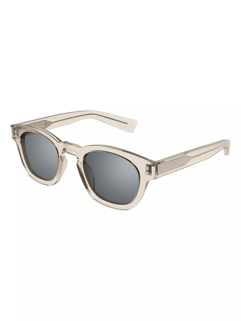 Yves Saint Laurent Corner Angle Vintage SL 746 Panthos 48MM Oval Sunglasses 1