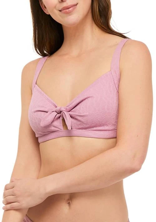 Wonderly Textured Petal Swim Bralette 1