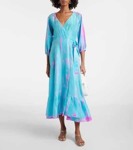 ANNA KOSTUROVA Hailey silk maxi dress 2