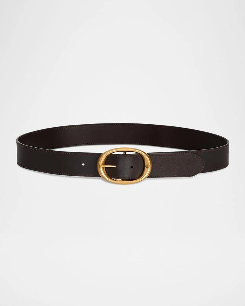 TWP Wide Leather Belt - Belts - Free Shipping - BeyondStyle display picture 3