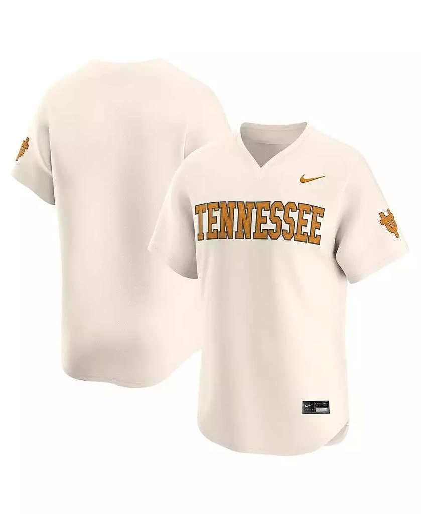 NIKE Men's Natural Tennessee Volunteers Alternate Limited Baseball Fashion Jersey 1