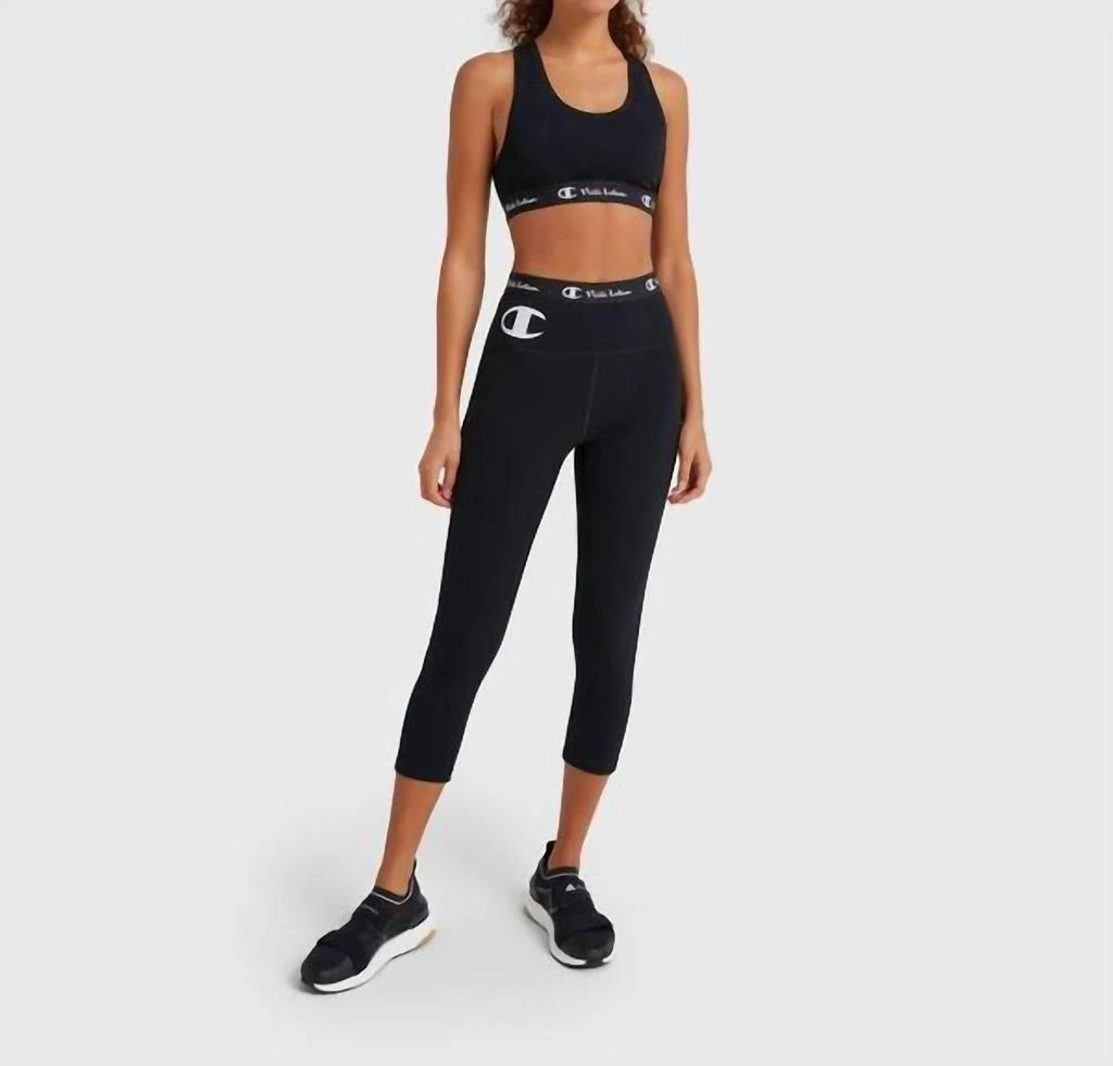 Nili Lotan Cropped Legging In Black 1