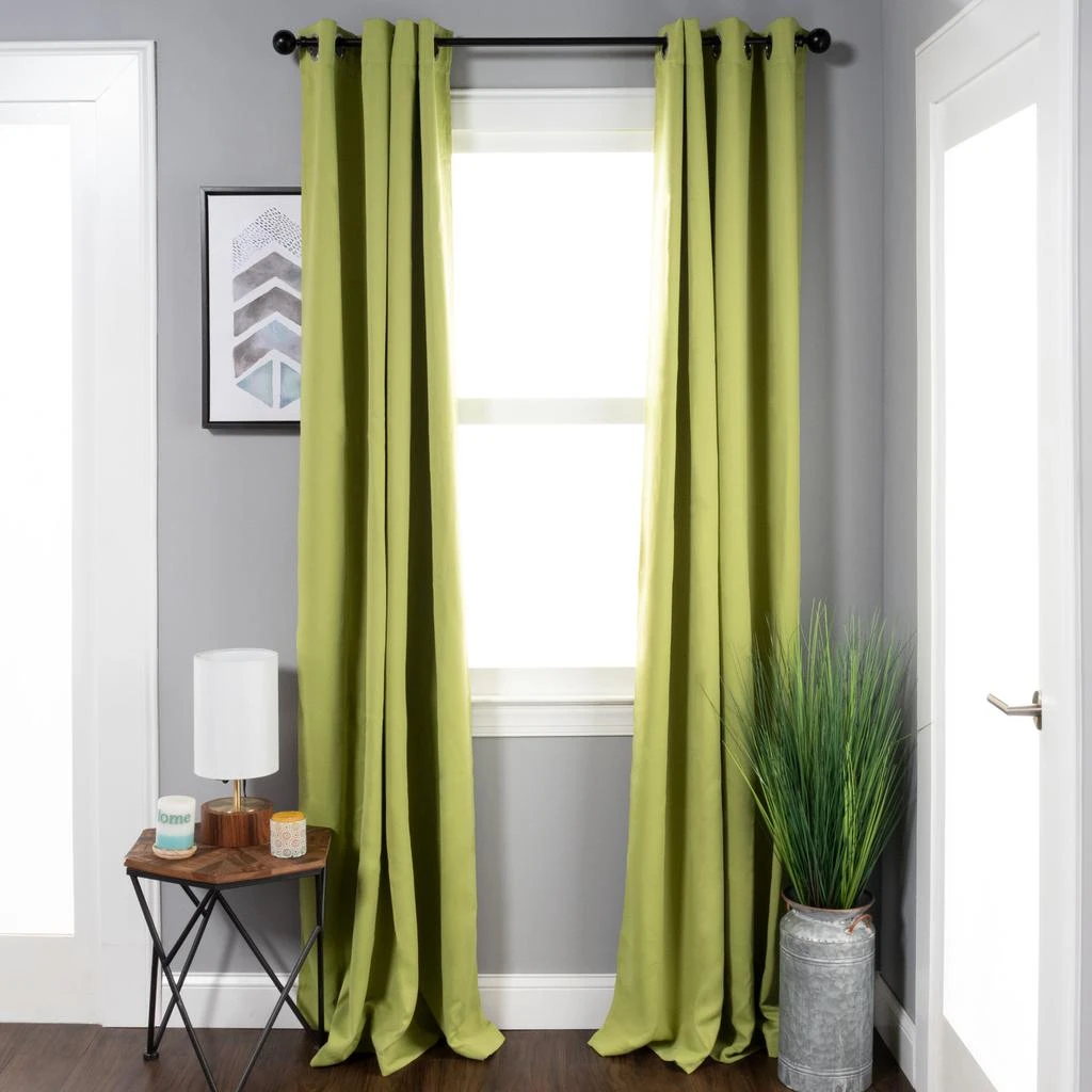 Superior Blackout Drapes Thermal Bedroom  Curtains Grommet Curtain Panels Energy Saving Curtains by 8