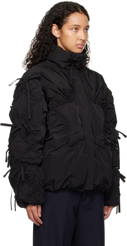 Sandy Liang Black Etoile Puffer Jacket 2