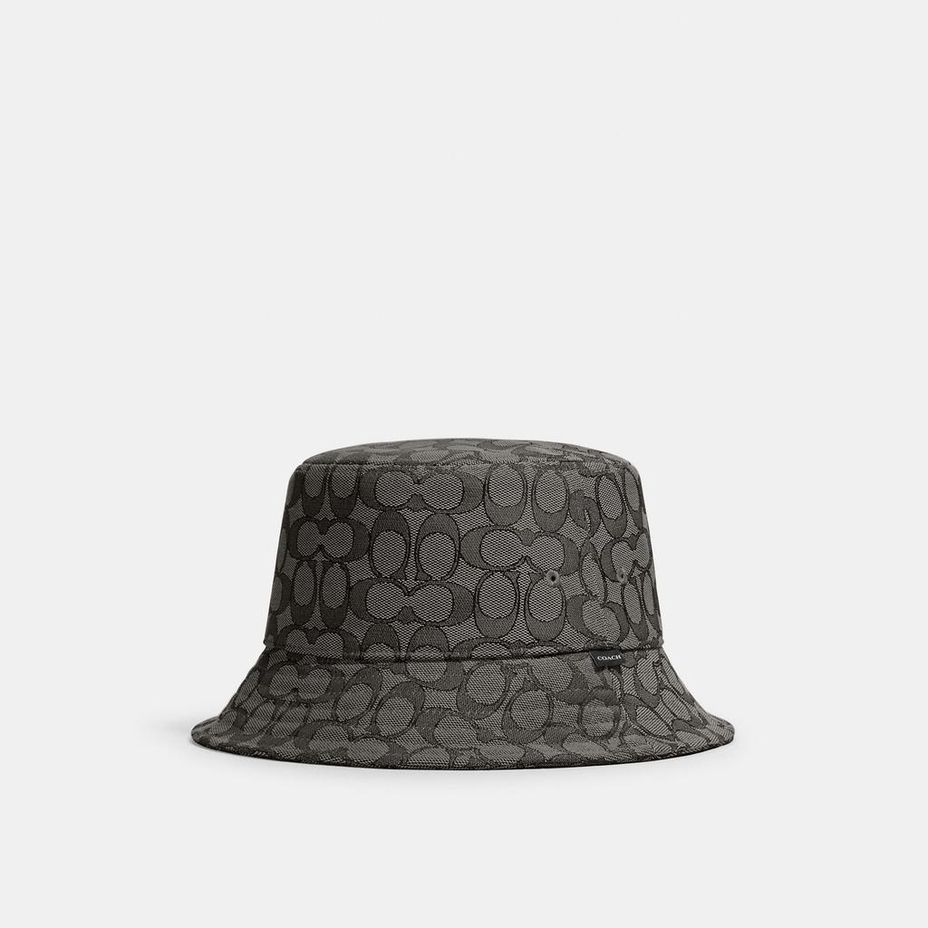 Coach Outlet Coach Outlet Signature Jacquard Bucket Hat