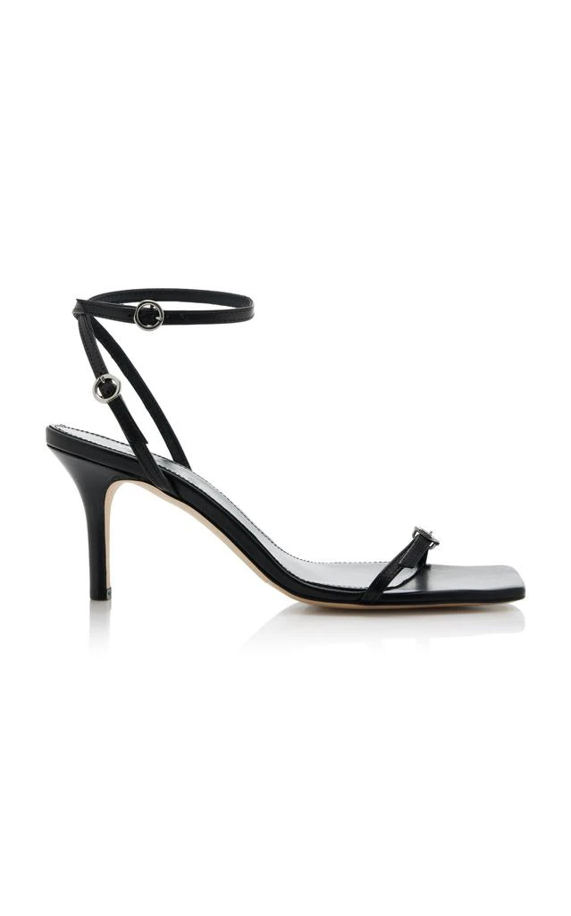 AEYDE Aeyde - Hallie Leather Sandals - Black - IT 37 - Moda Operandi 1