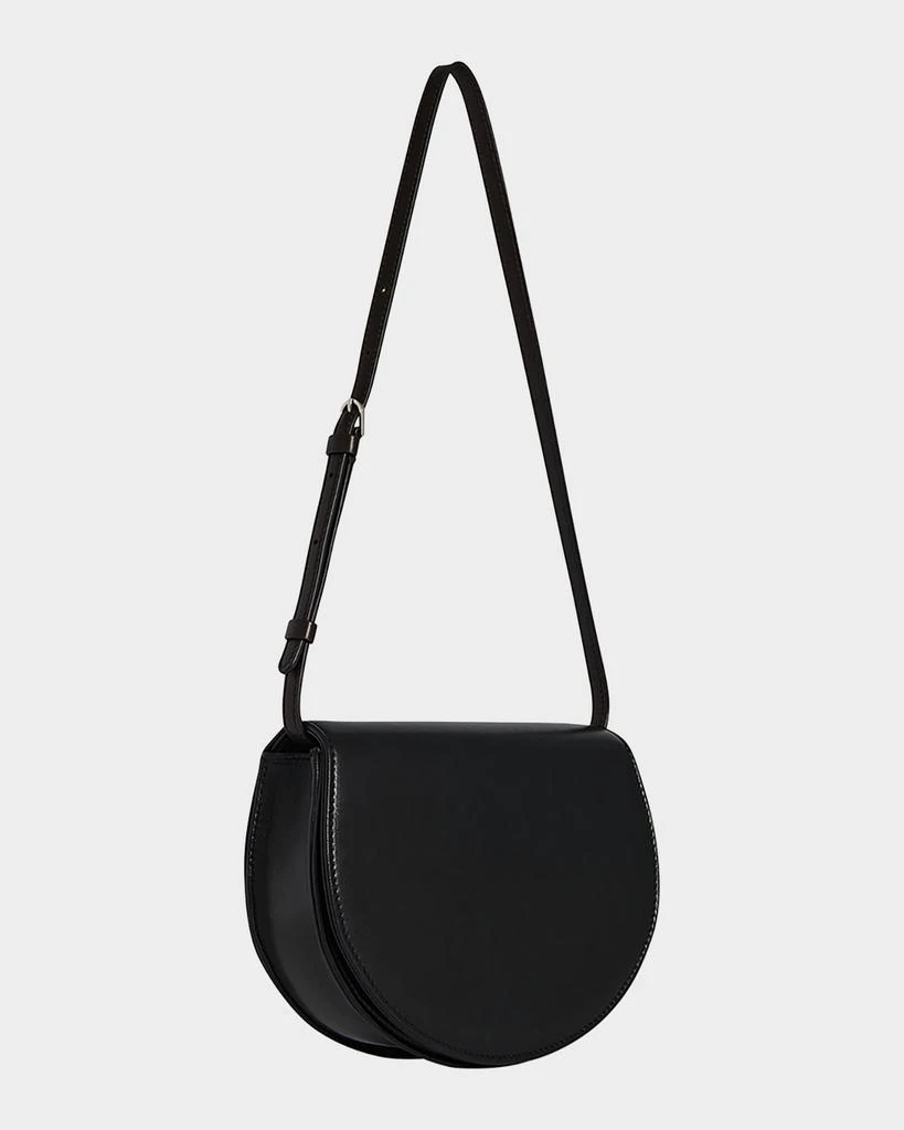 The Row Canteen Saddle Shoulder Bag in Napa Leather 2