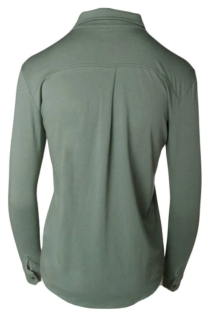 Anonym Apparel Anonym Apparel - Women Ellafor Long Sleeve Button Tee 2